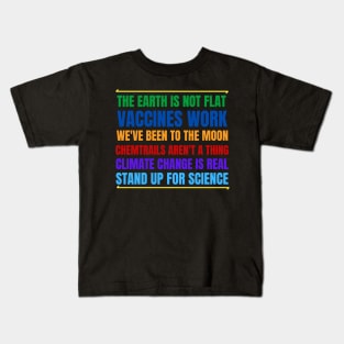 Stand Up for Science Kids T-Shirt